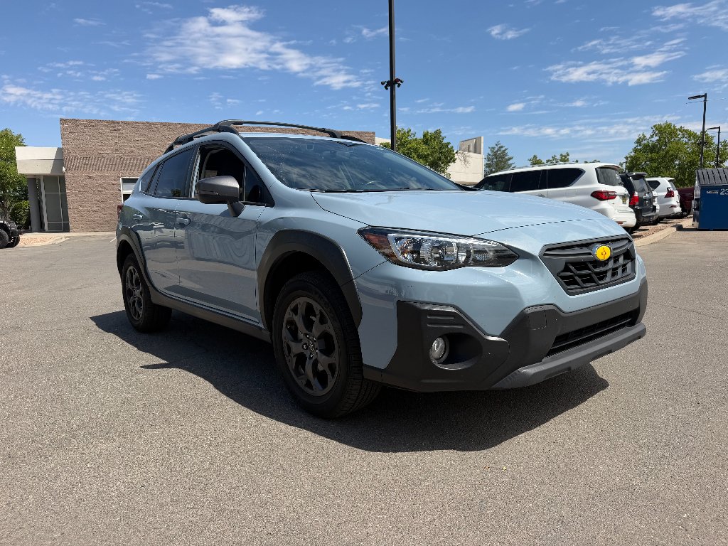 Used 2022 Cool Gray Khaki Subaru Sport image 3