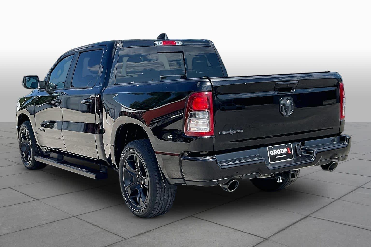 Used 2024 Diamond Black Crystal Pearlcoat Ram Lone Star image 12