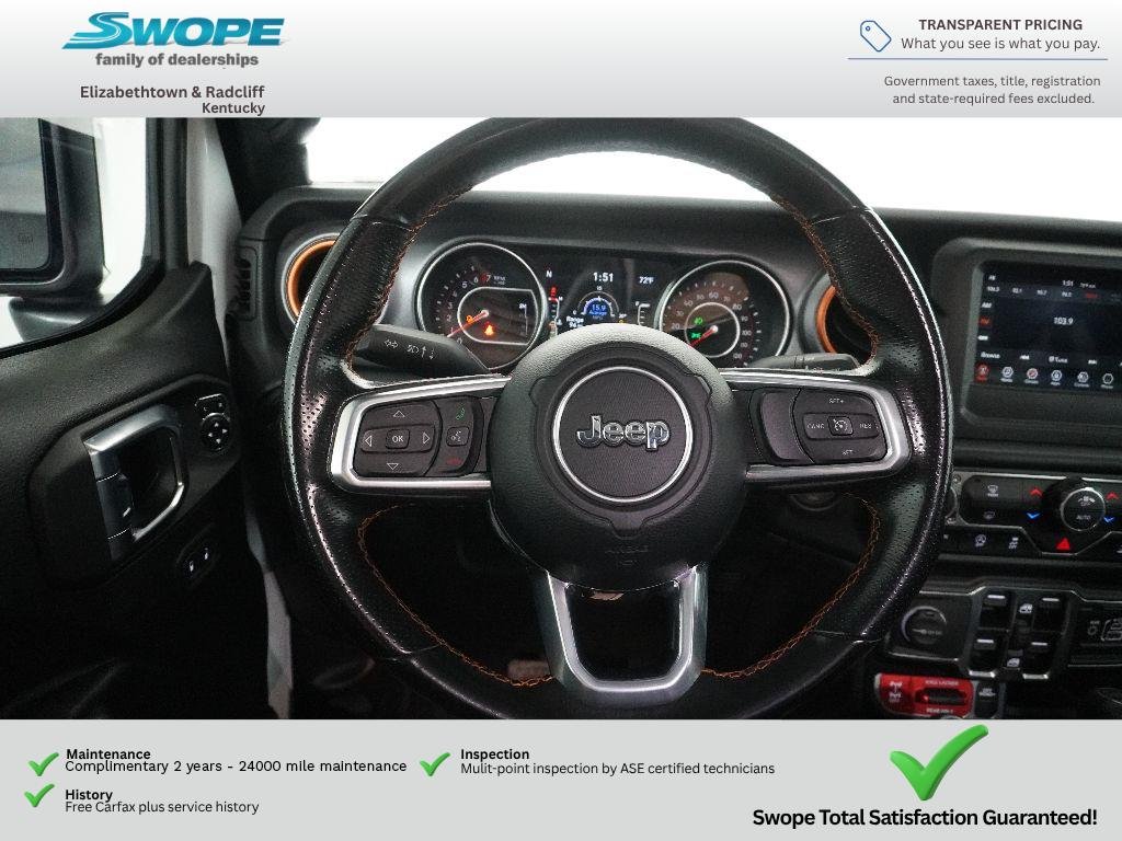 Used 2021 Bright White Clearcoat Jeep Mojave image 15