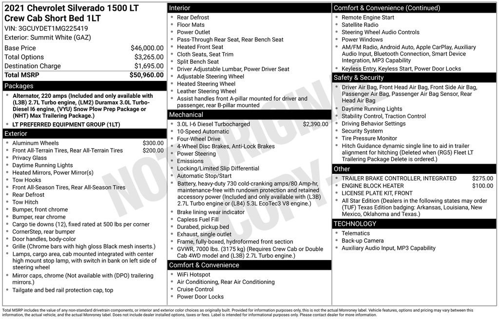 Used 2021 White Chevrolet LT image 39