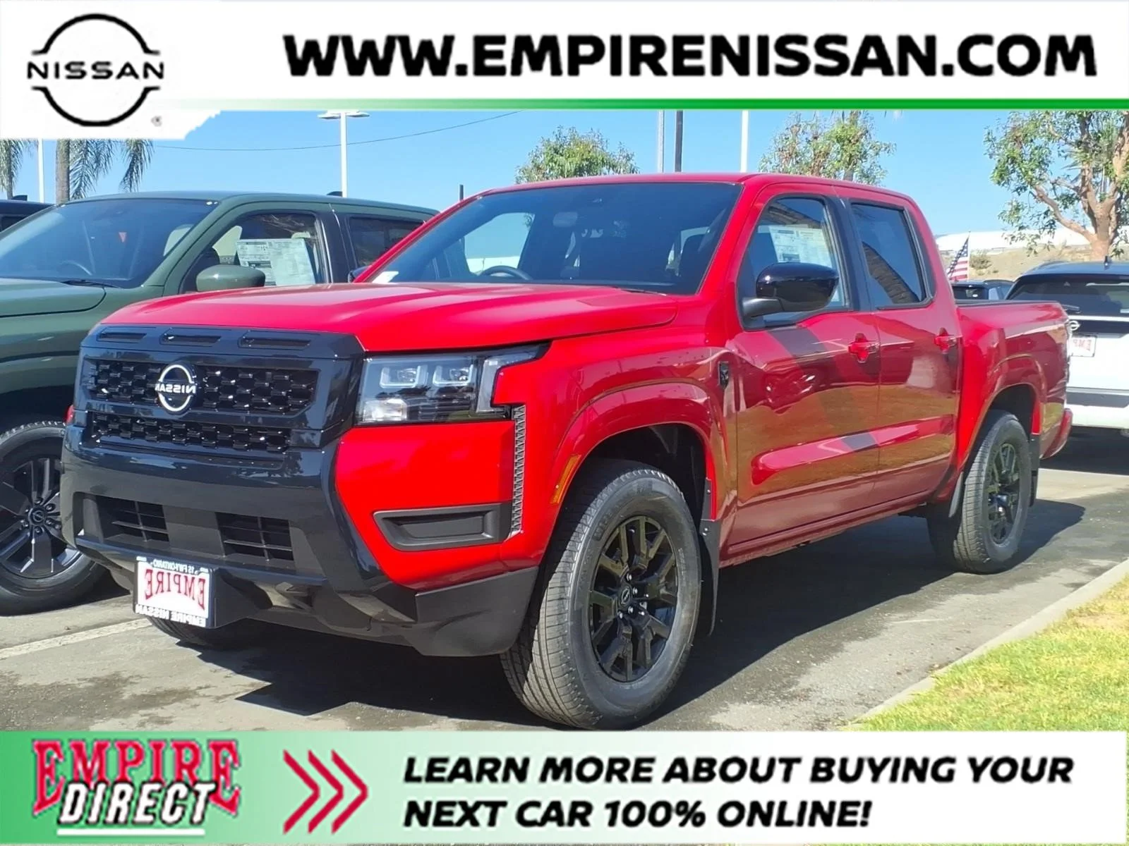 New 2026 Red Alert Nissan Crew Cab SV image 1