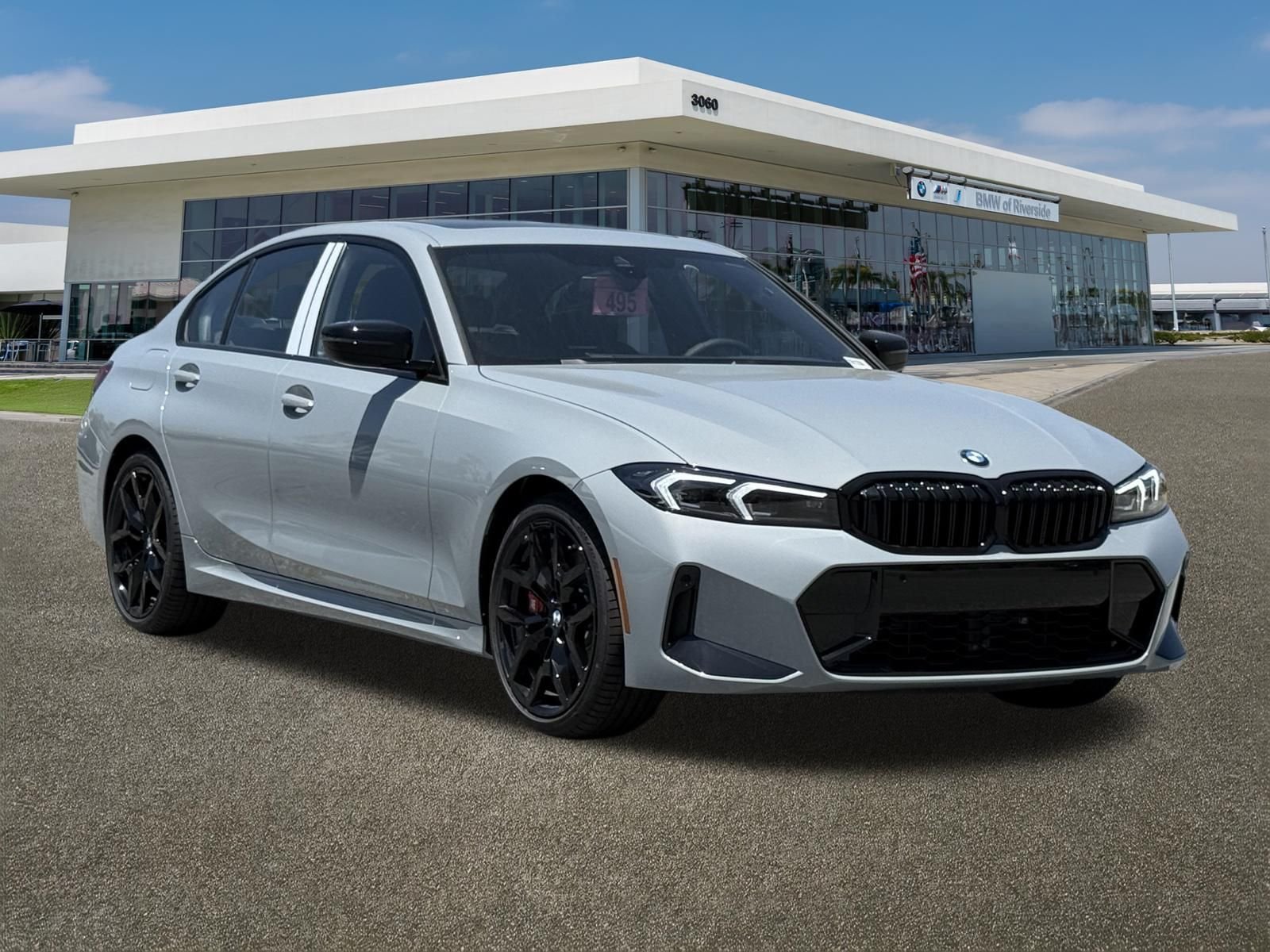 New 2026 Brooklyn Grey Metallic BMW 330i image 2