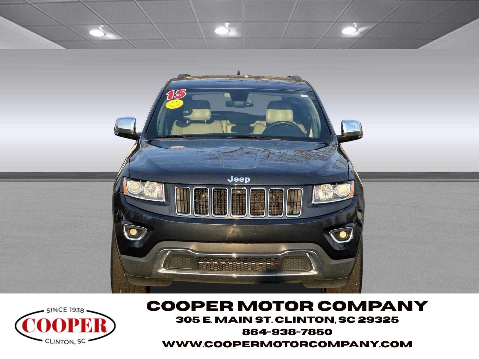 Used 2015 Jeep Grand Cherokee Limited with VIN 1C4RJEBG2FC238614 for sale in Clinton, SC
