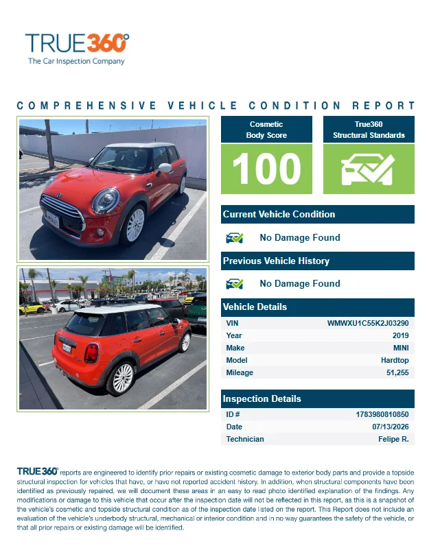Used 2019 Orange Metallic MINI Signature image 2
