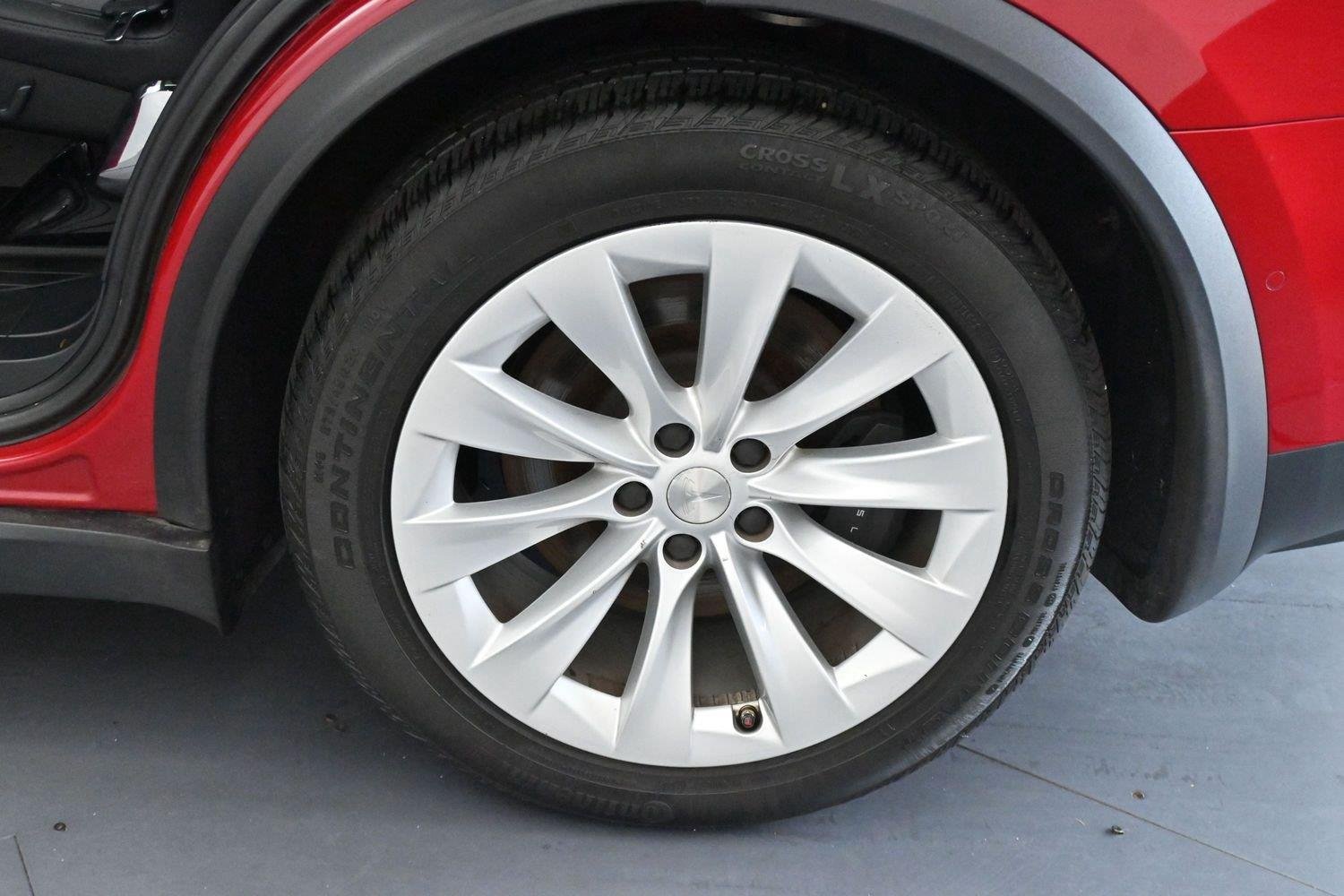 Used 2021 Red Multi-Coat Tesla Long Range Plus image 36