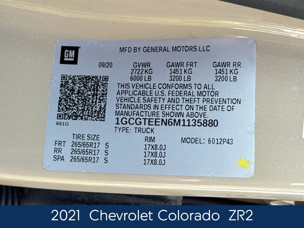 Used 2021  Chevrolet ZR2 image 21