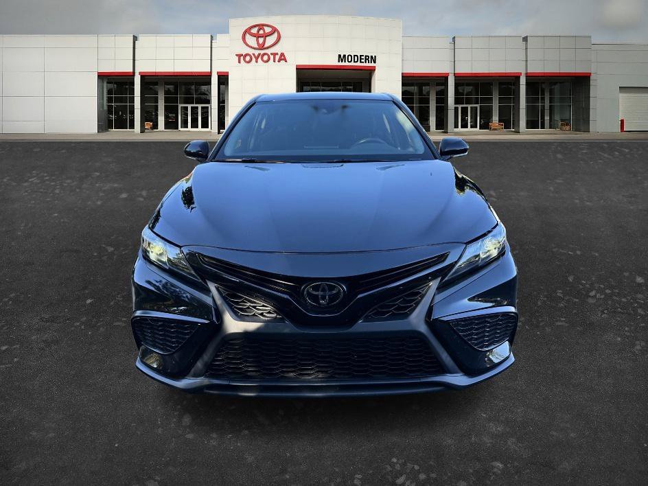 Used 2024 Midnight Black Metallic Toyota SE image 2