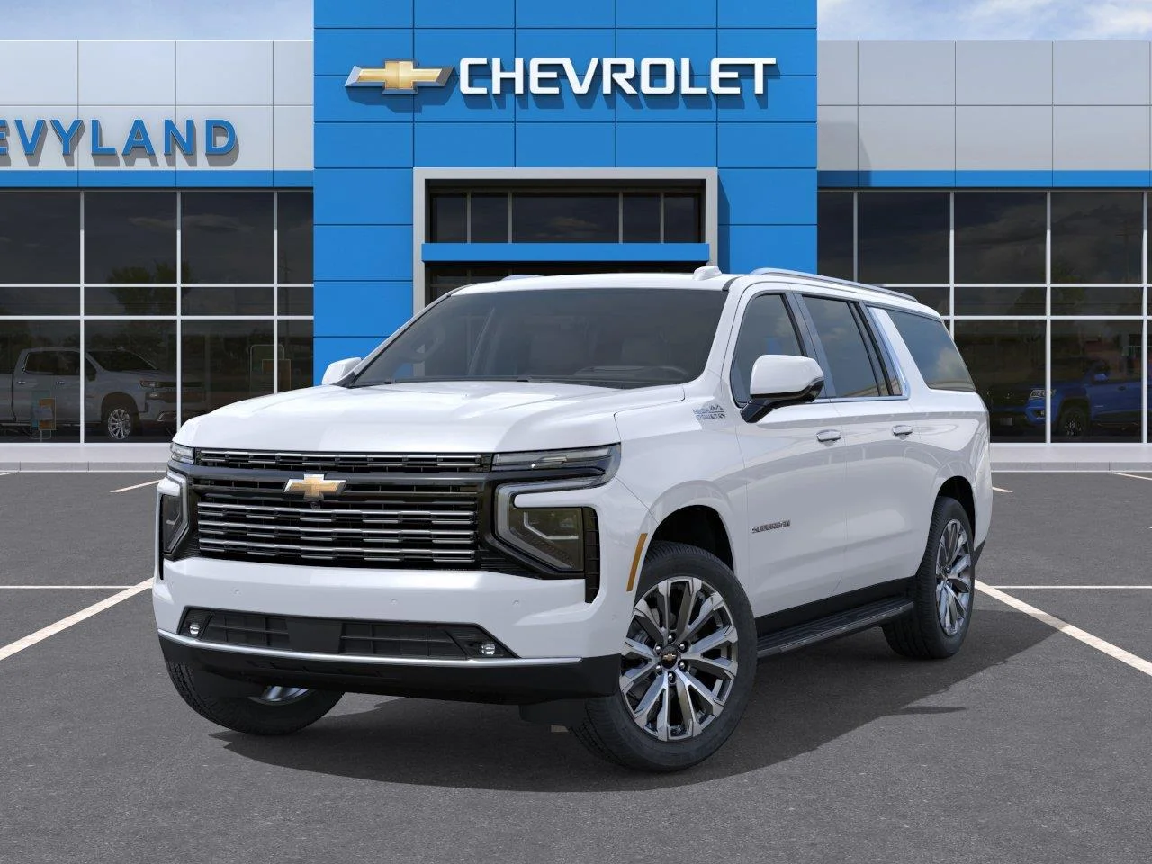 New 2026 Polar White Tricoat Chevrolet High Country image 6