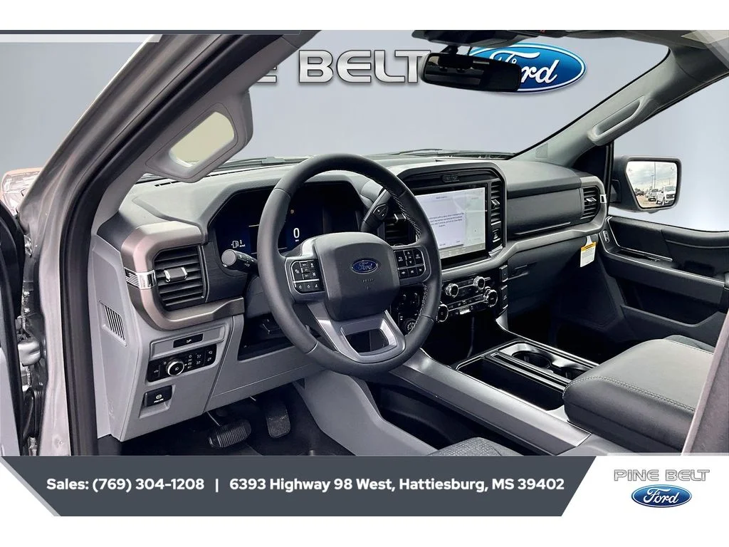 New 2026 Iconic Silver Metallic Ford XLT image 13