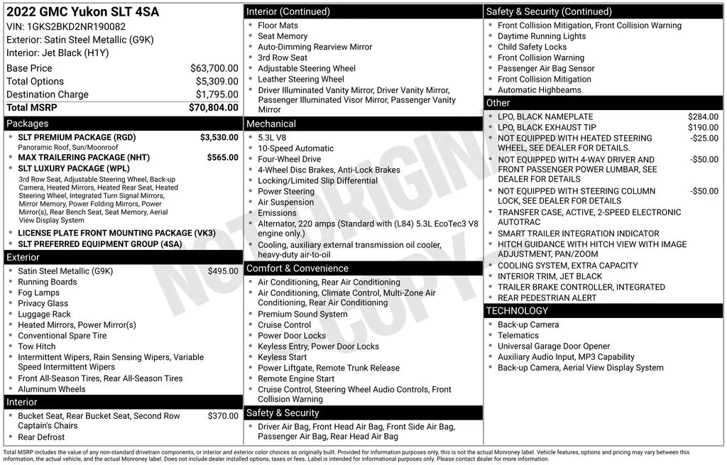 Used 2022 Gray GMC SLT image 44