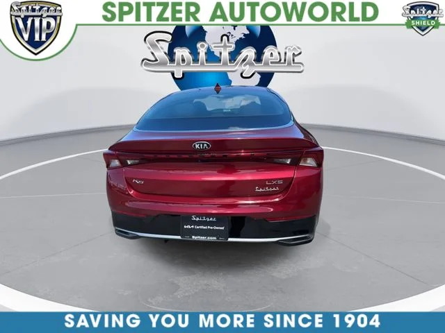 Used 2021 Red Kia LXS image 8
