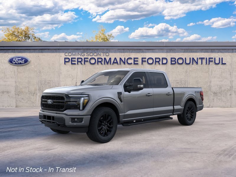 New 2026 Carbonized Gray Metallic Ford LARIAT image 1