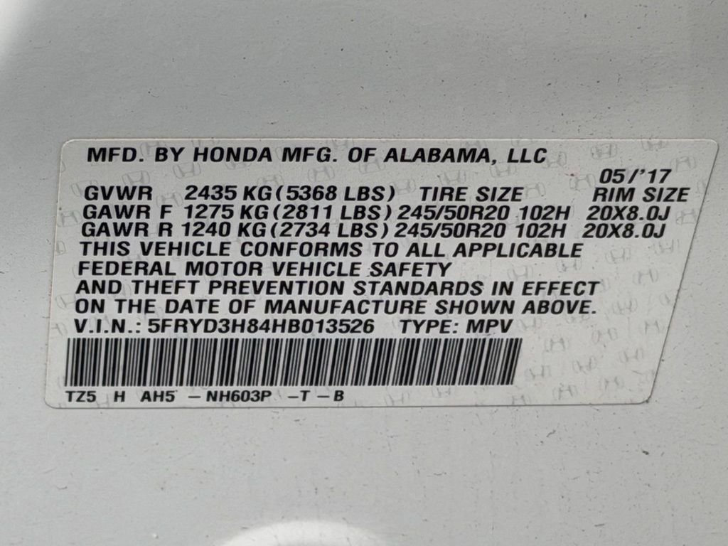 Used 2017 White Acura 3.5L image 27
