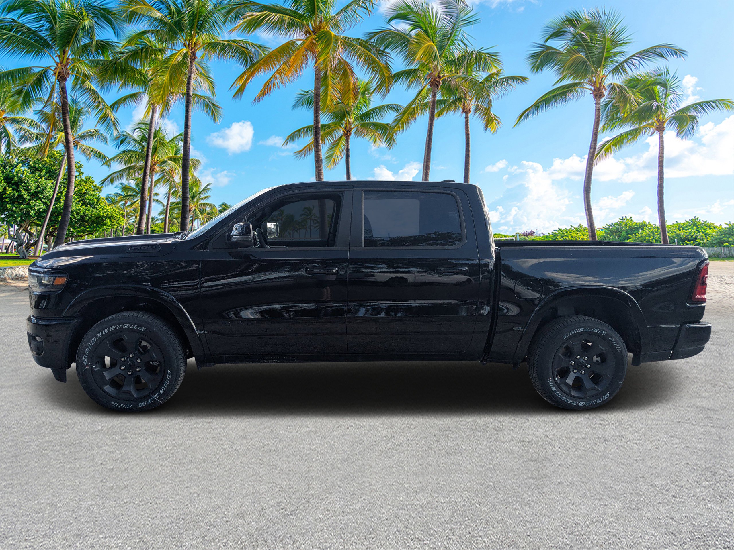 New 2026 Diamond Black Crystal Pearlcoat RAM Big Horn image 6