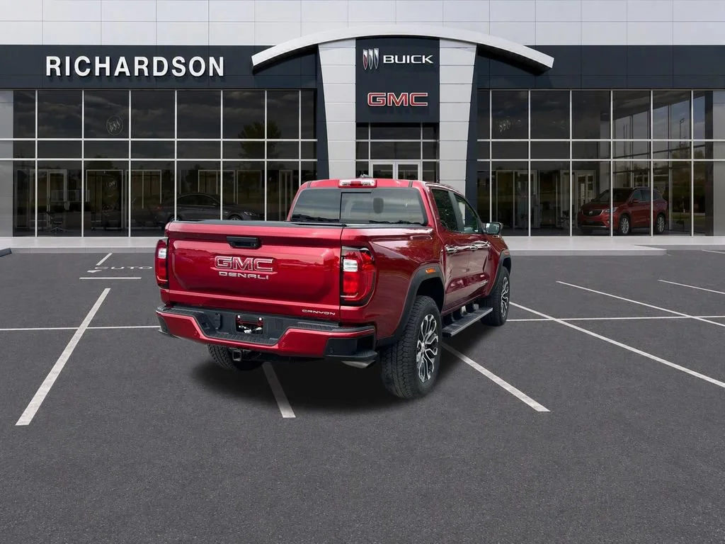 Used 2025 Volcanic Red Tintcoat GMC Denali image 5