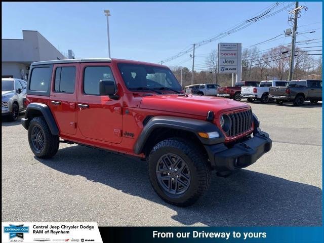 Used 2025 Firecracker Red Clearcoat Jeep Sport S image 1