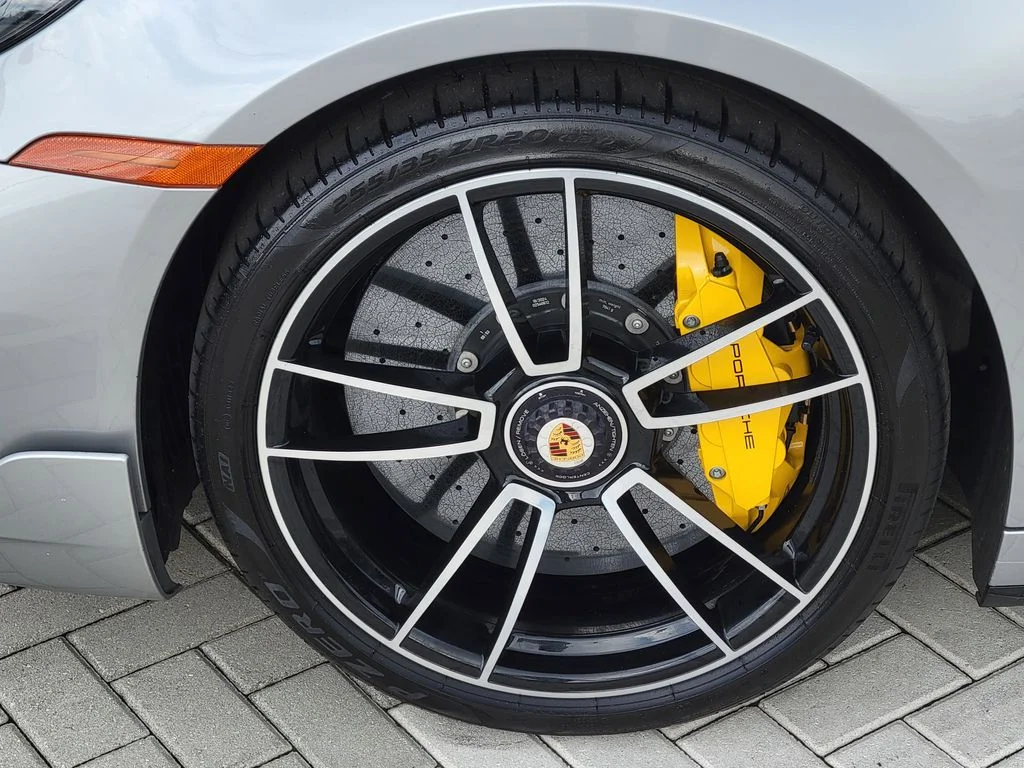 Used 2024 Silver Porsche Turbo image 7