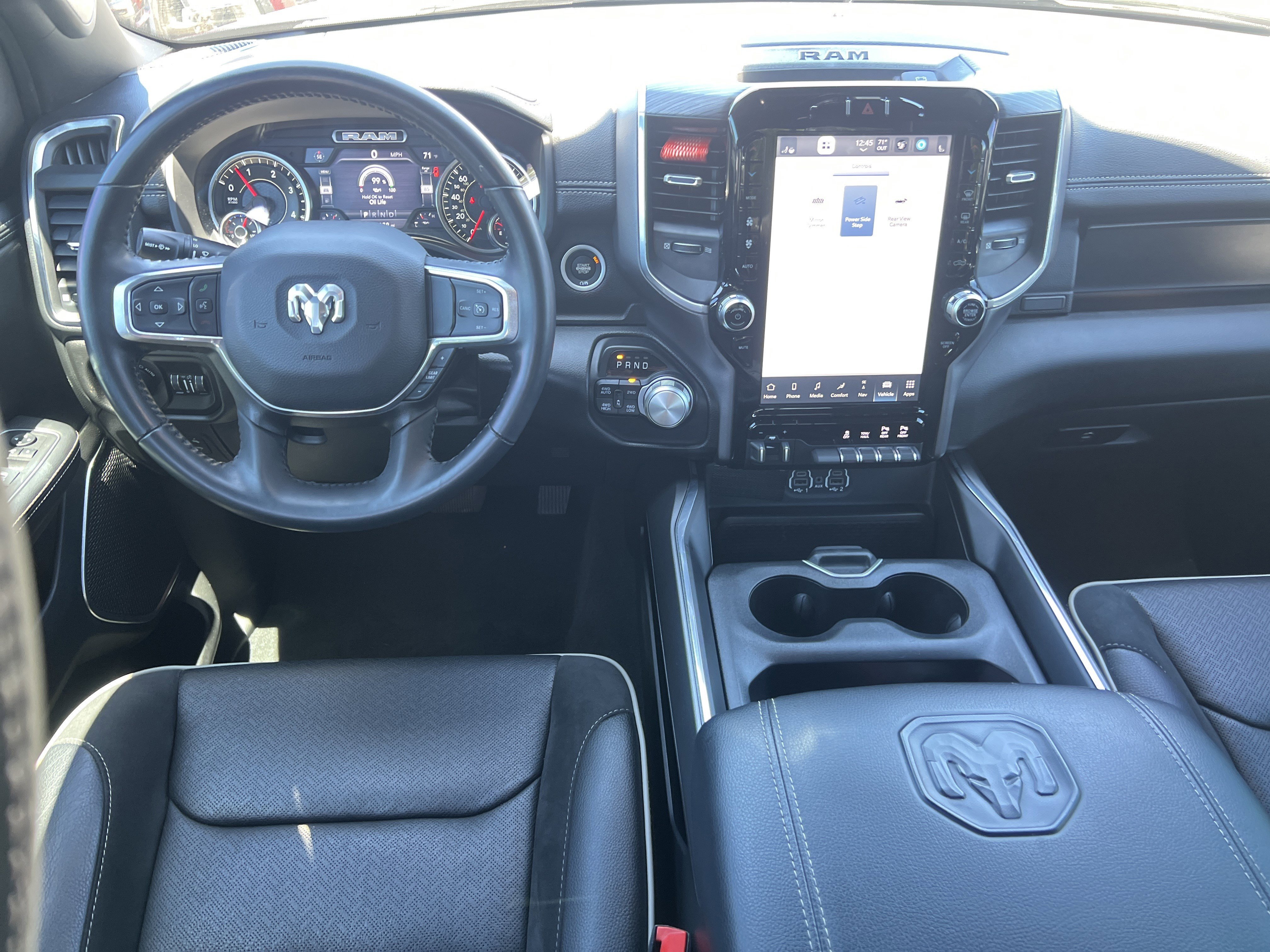 Used 2023 Diamond Black Crystal Pearlcoat Ram Laramie image 29