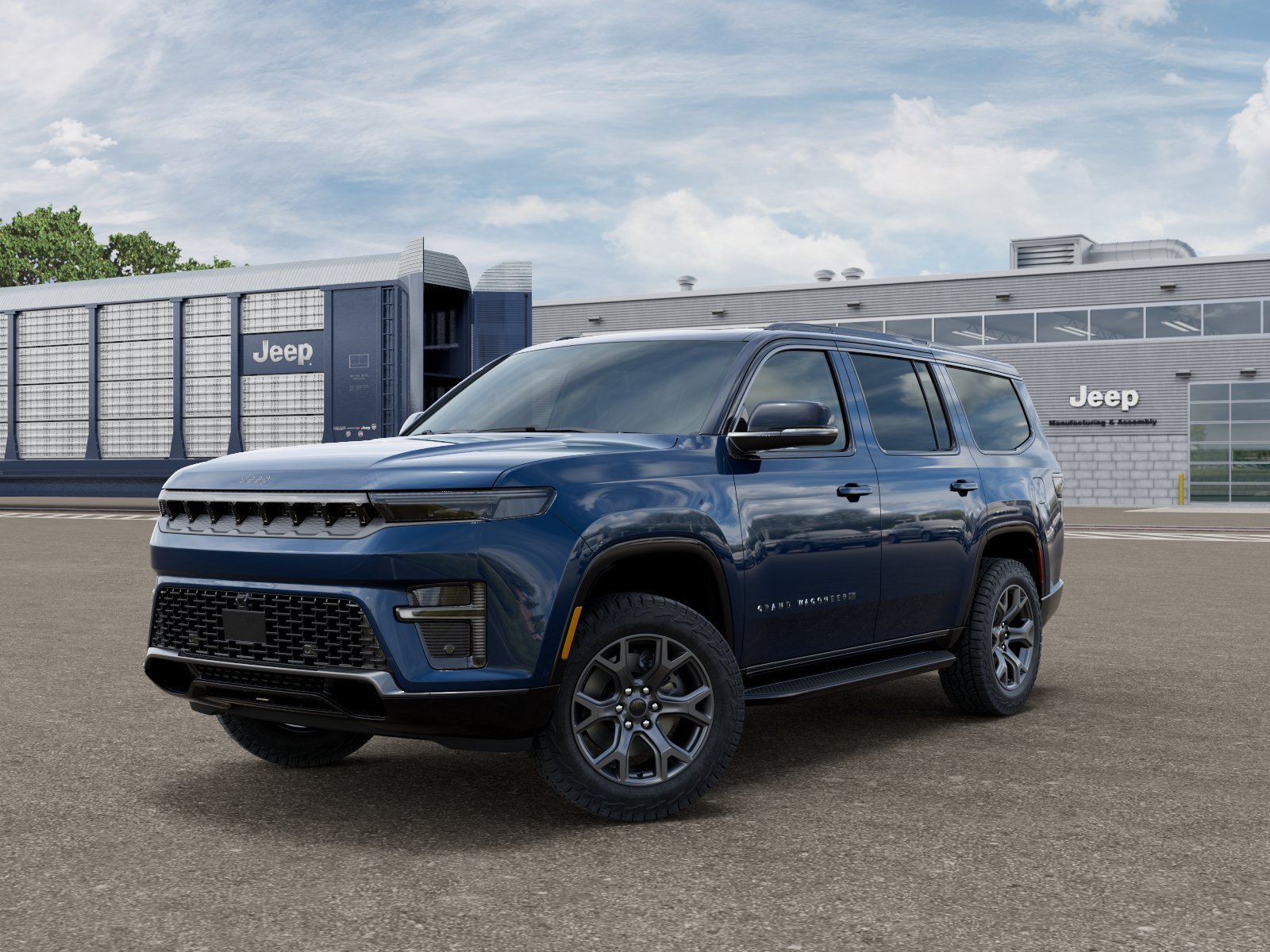 New 2026 Fathom Blue Pearl-Coat Exterior Paint (Late Availability) Jeep Grand Wagoneer image 1