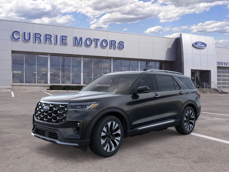 New 2026 Agate Black Metallic Ford Platinum image 1