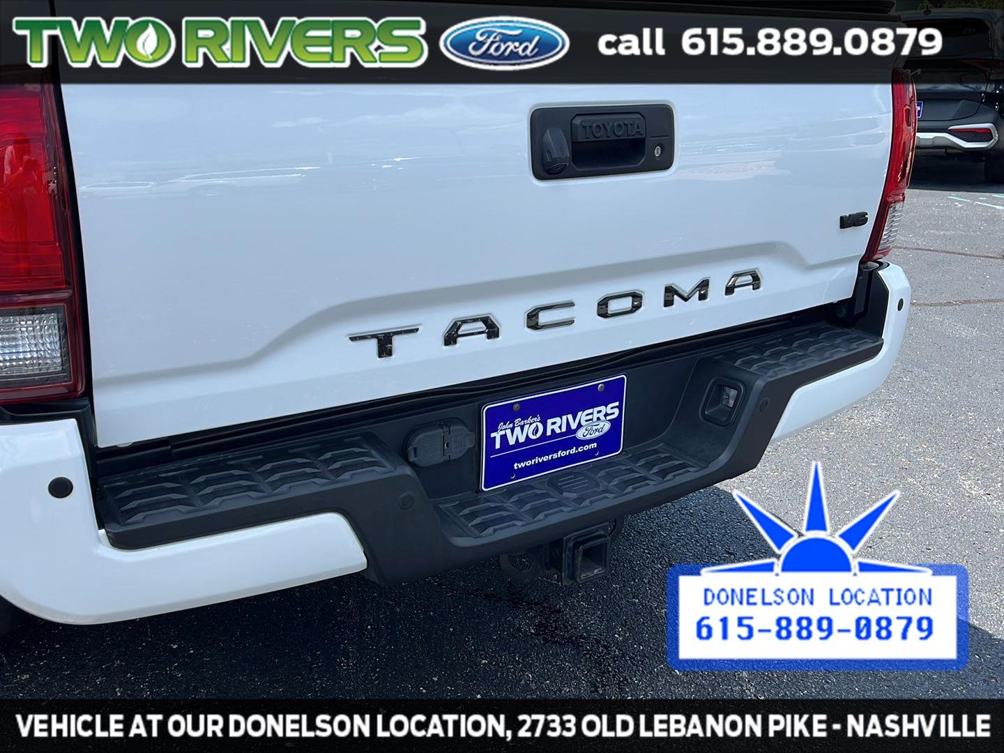 Used 2019 Super White Toyota TRD Sport image 9