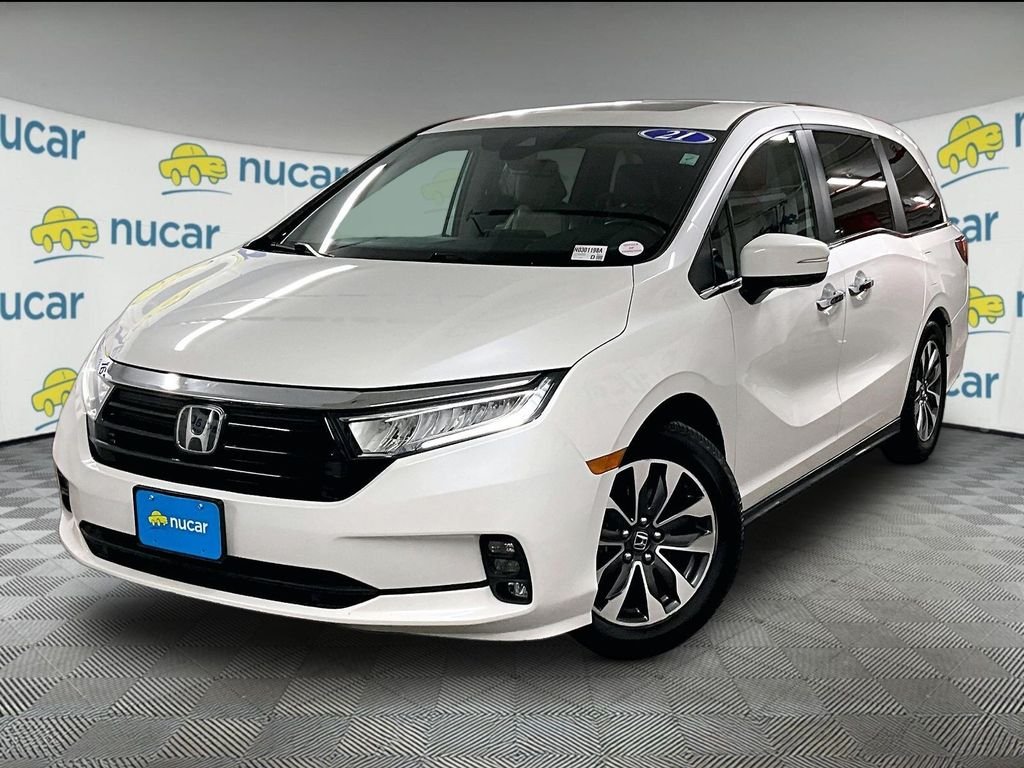 Used 2021 White Honda EX-L image 3