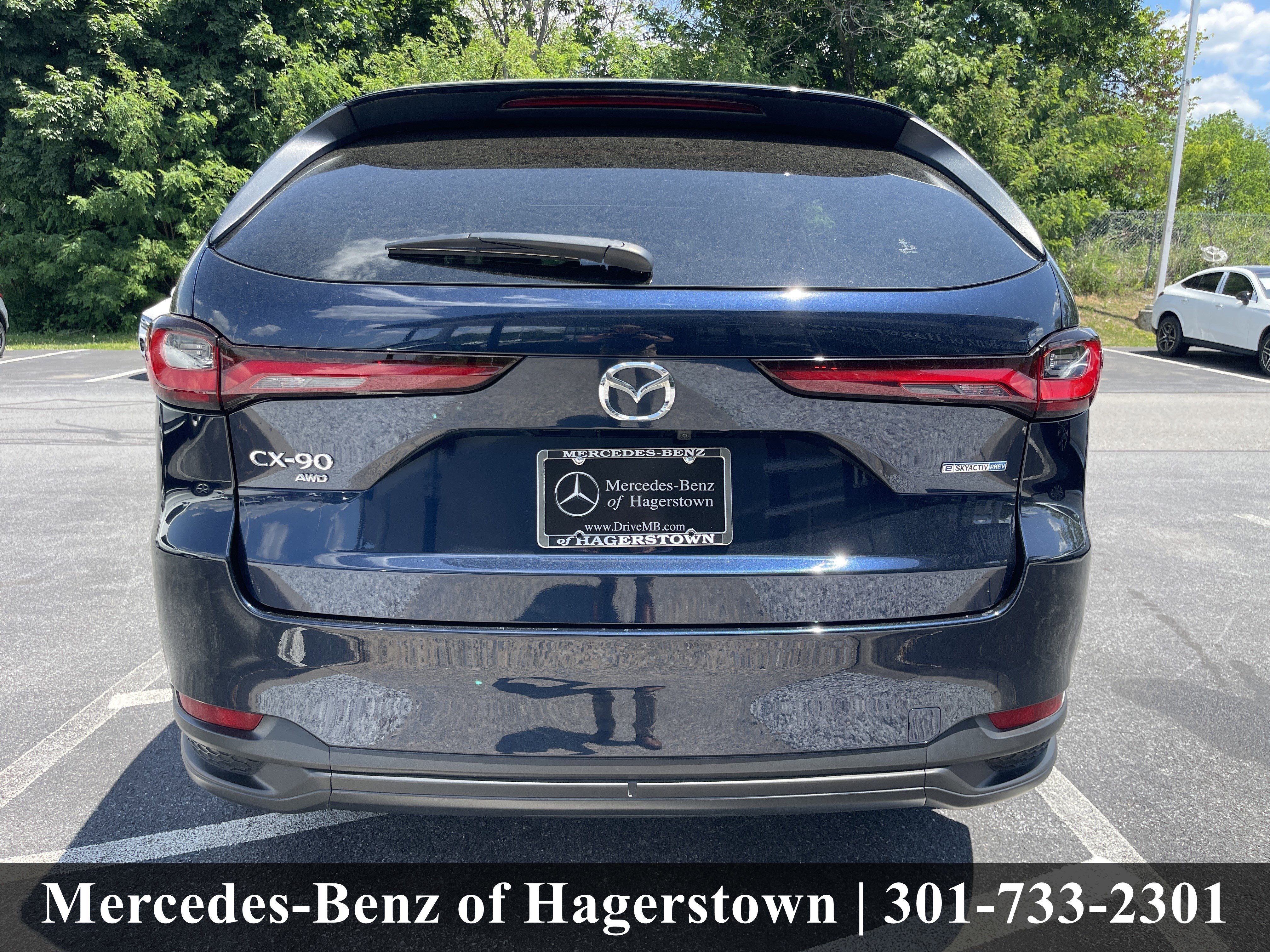Used 2024 Deep Crystal Blue Mica Mazda Preferred AWD image 41
