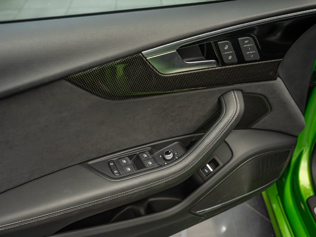 Used 2023 Java Green Metallic Audi Premium Plus image 22