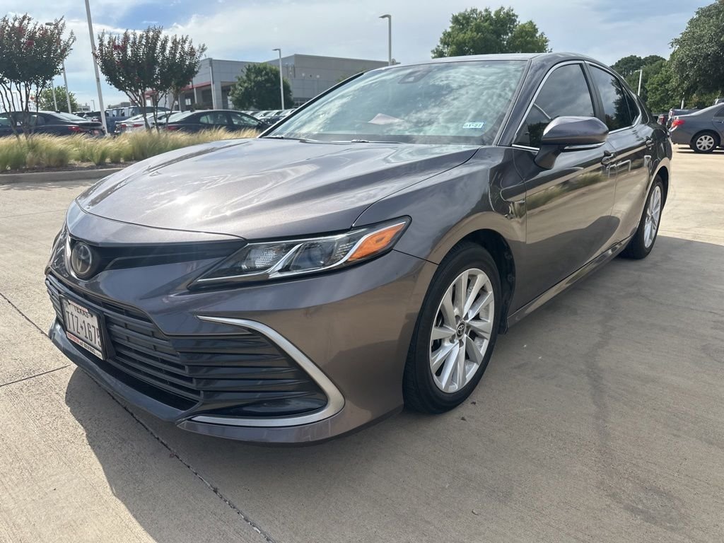Certified Used 2022 Gray Toyota LE image 1