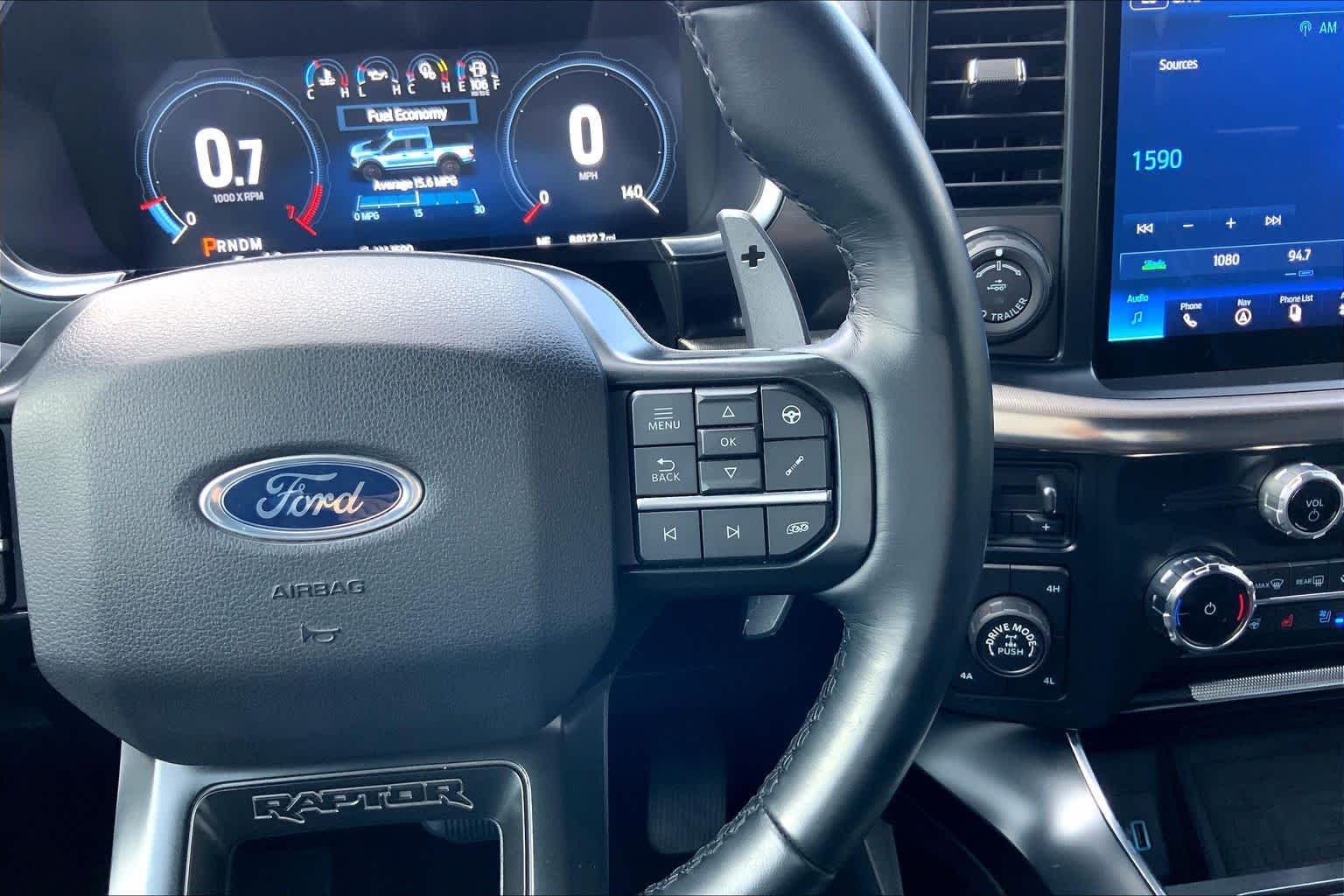 Used 2022 Agate Black Metallic Ford Raptor image 24