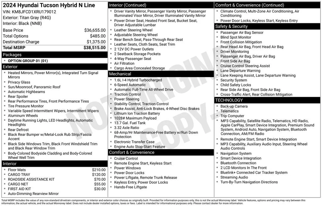 Used 2024 Gray Hyundai N Line image 2