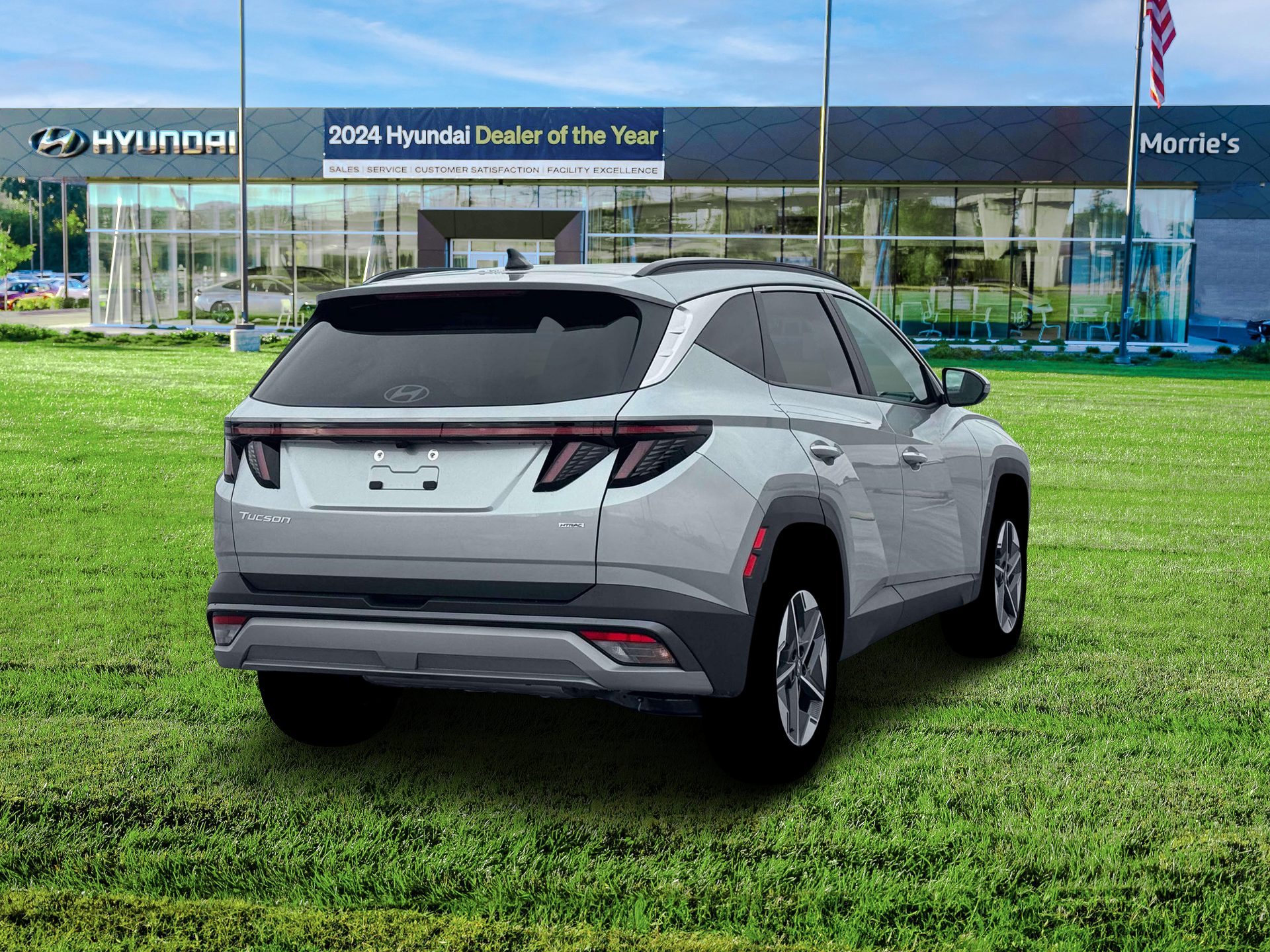 New 2026 Shimmering Silver Hyundai SEL Premium AWD image 7