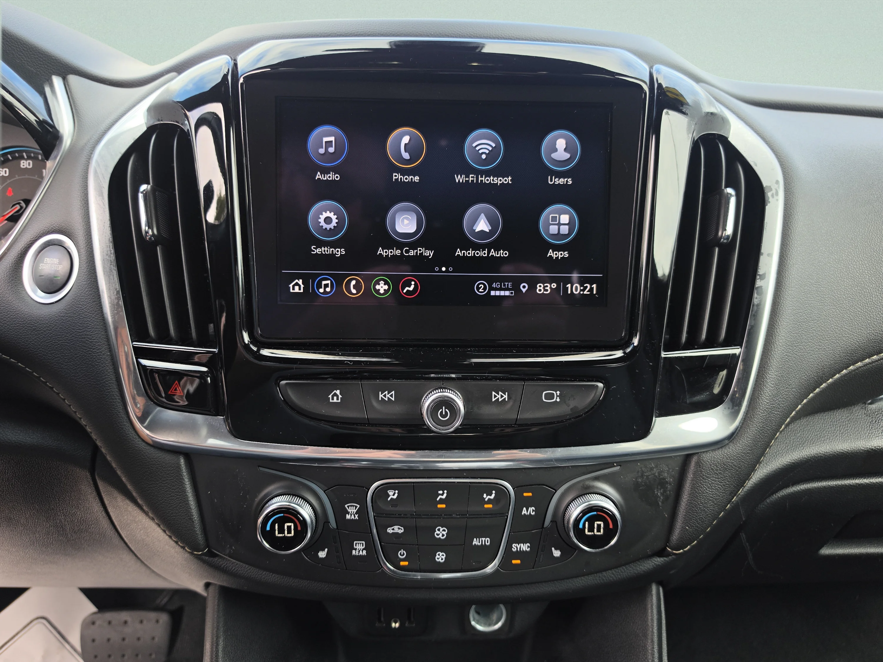 Used 2022 Black Cherry Metallic Chevrolet LT Leather image 28