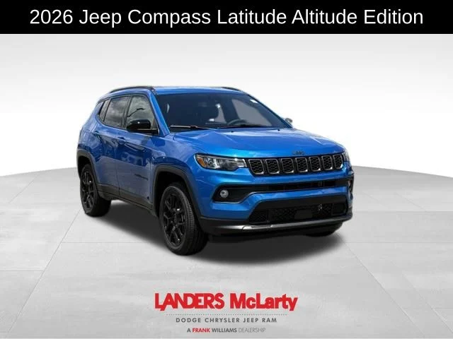 New 2026 Hydro Blue Pearl-Coat Exterior Paint Jeep Latitude image 2