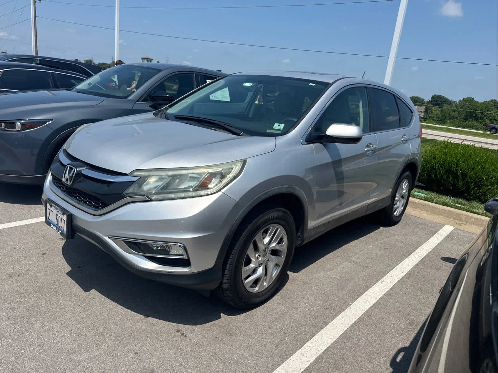 Used 2016 Honda CR-V EX with VIN 5J6RM4H5XGL007477 for sale in Kansas City