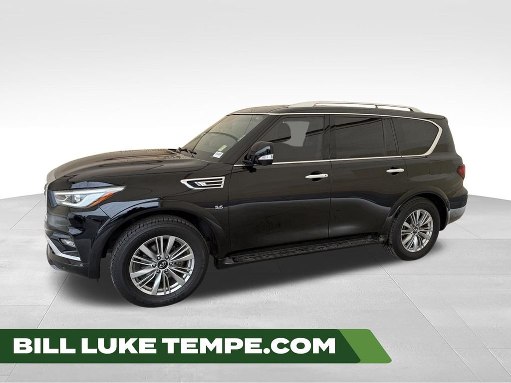 Used 2018 Black Obsidian INFINITI  image 1