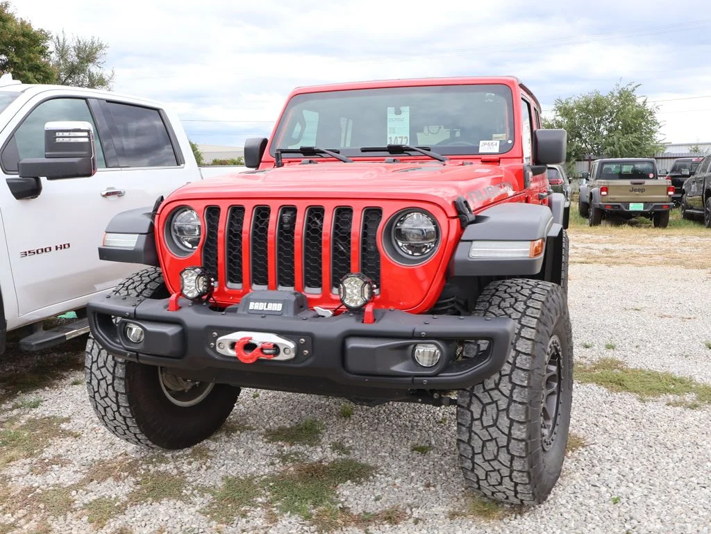 Used 2021 Red Jeep Unlimited Rubicon image 4