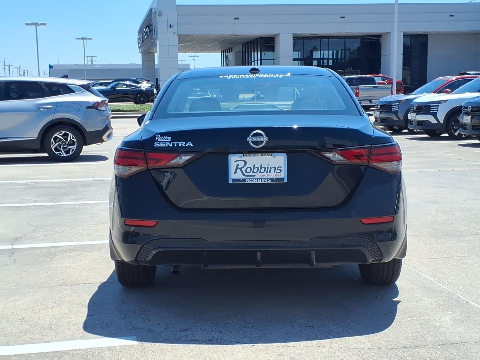 2025 Nissan Sentra SV Black at Robbins Nissan