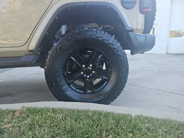 Used 2022 Beige Jeep Unlimited Sahara Altitude image 30