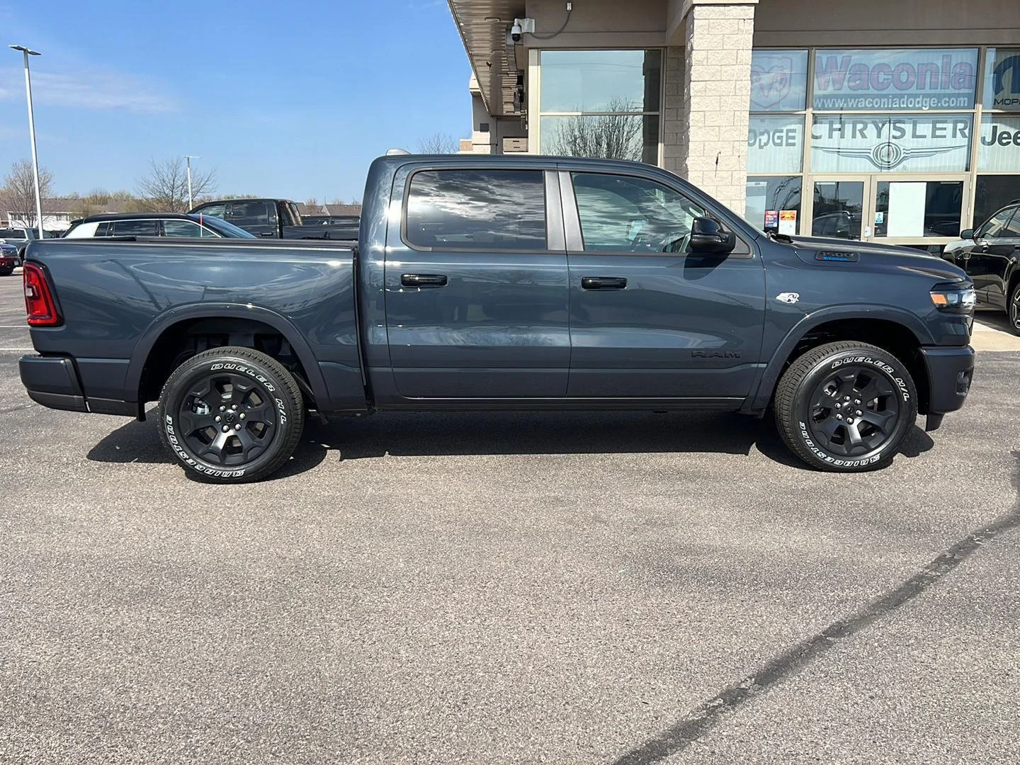 New 2026 Forged Blue Metallic Exterior Paint RAM Big Horn image 8