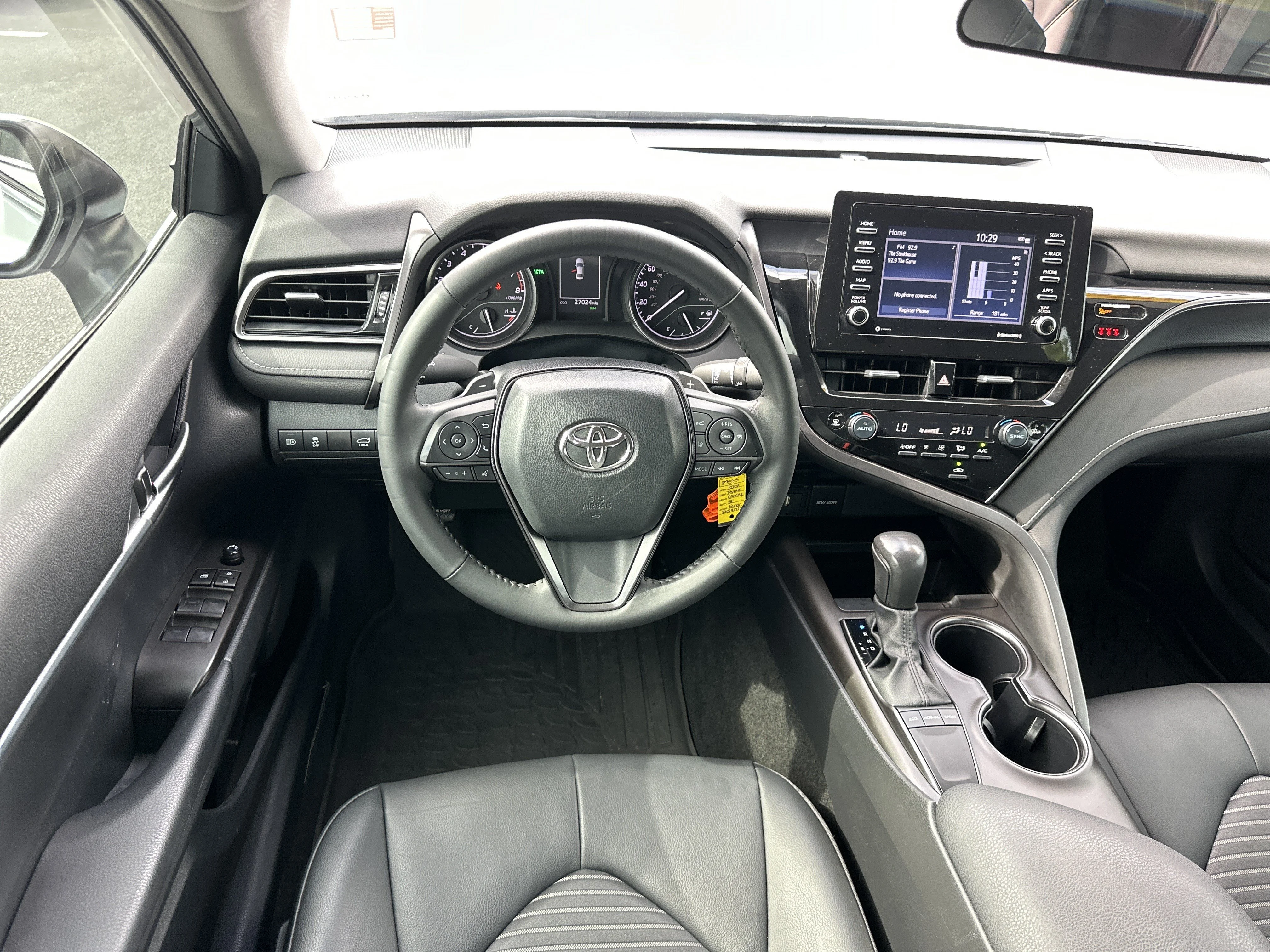 Used 2024 Celestial Silver Metallic Toyota SE image 22
