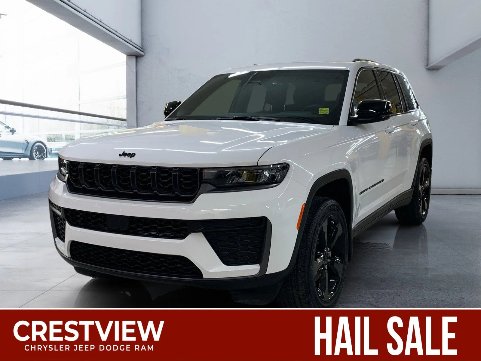 New 2026 Bright White Jeep Altitude image 1