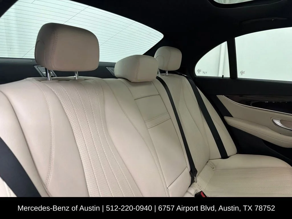 Certified Used 2021 Blue Mercedes-Benz E 350 image 27