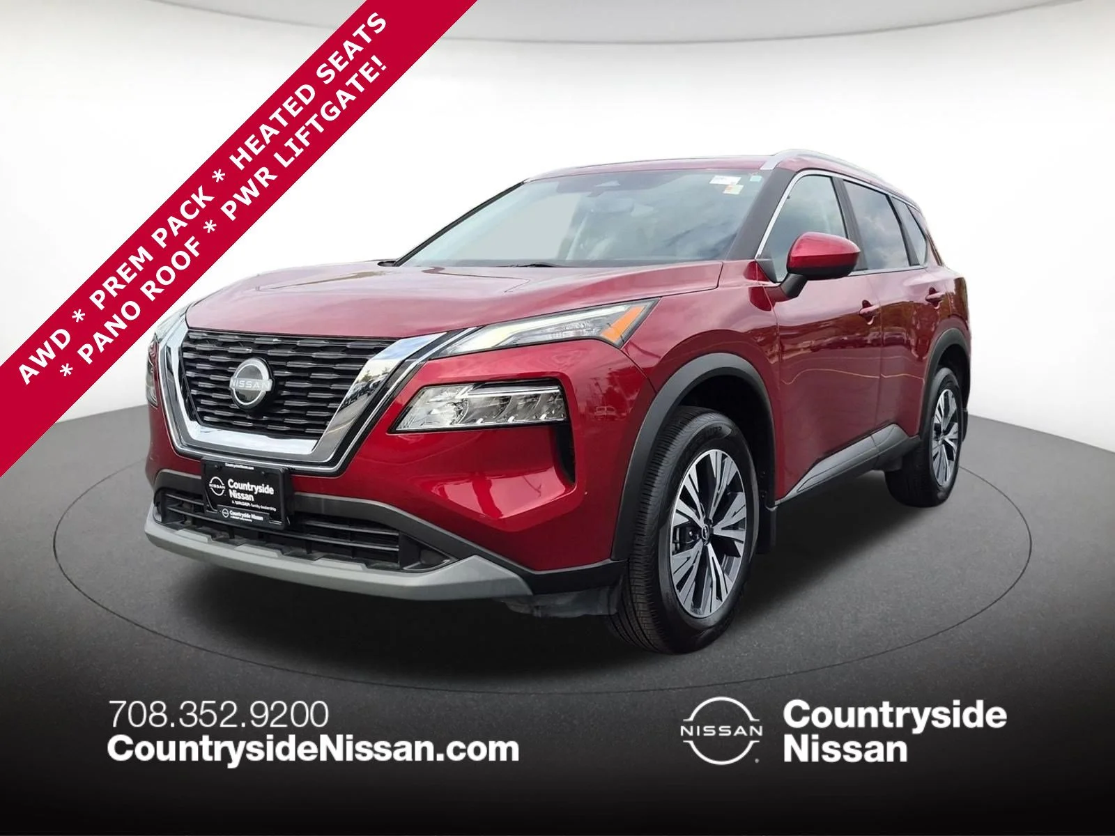 Used 2023 Scarlet Ember Tintcoat Nissan SV image 1