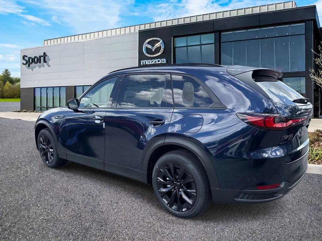 New 2026 Deep Crystal Blue Mica Mazda Premium Sport AWD image 6