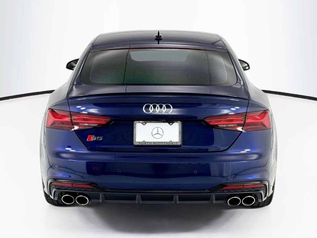Used 2021 Blue Metallic Audi Premium Plus image 6