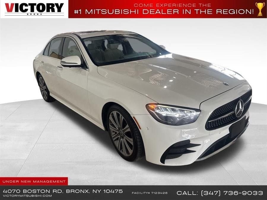 Used 2021 White Mercedes-Benz E 350 image 3