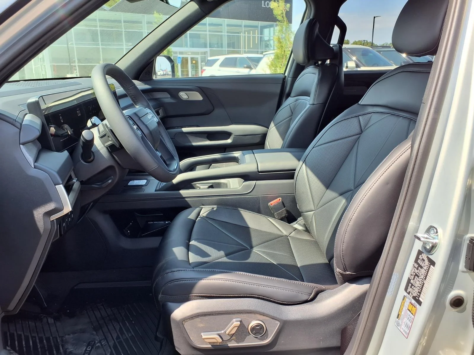 New 2027 Ivory Silver KIA EX AWD image 13