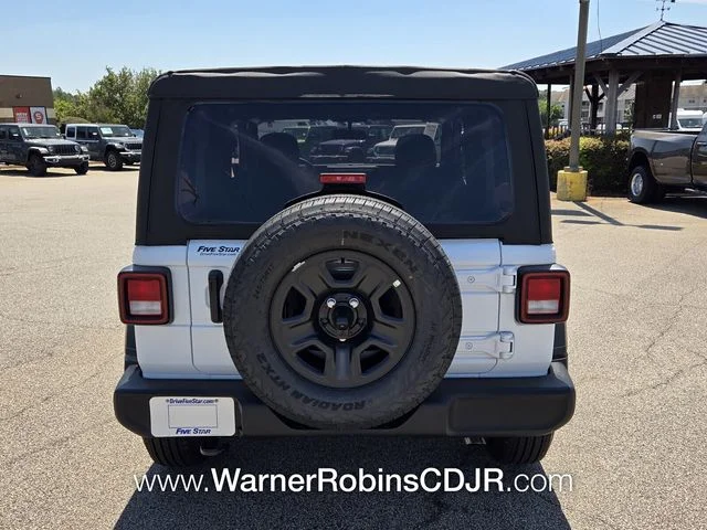 New 2026 Bright White Clear-Coat Exterior Paint Jeep Sport image 7