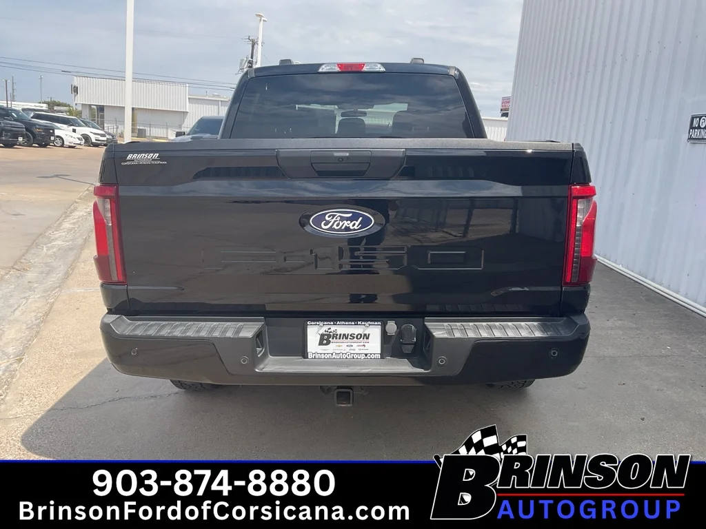 Used 2024 Agate Black Metallic Ford STX image 6
